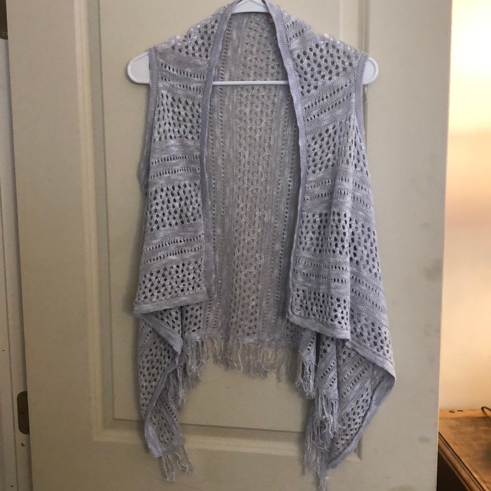 New Crochet Vest with Fringe